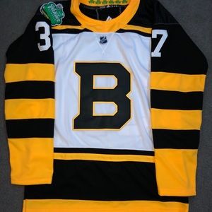 Bergeron #37 Bruins Winter Classic 2019 NHL Jersey
